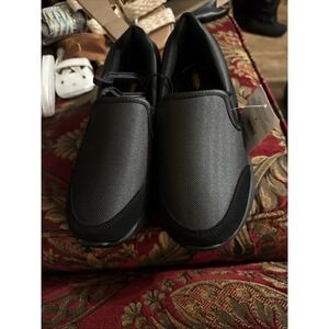 TredSafe Enduro Pro‎ Womens Size 7Slip Resistant Black Slip-On Work Shoe New